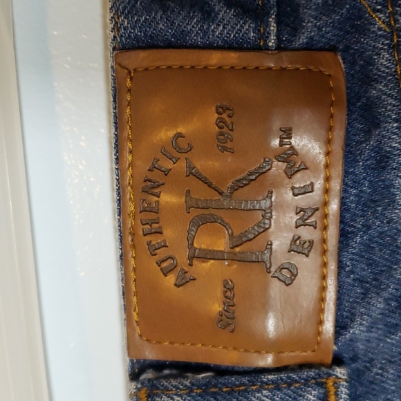 Men's RK size 38x32 straight leg work jeans - Picture 3 of 4